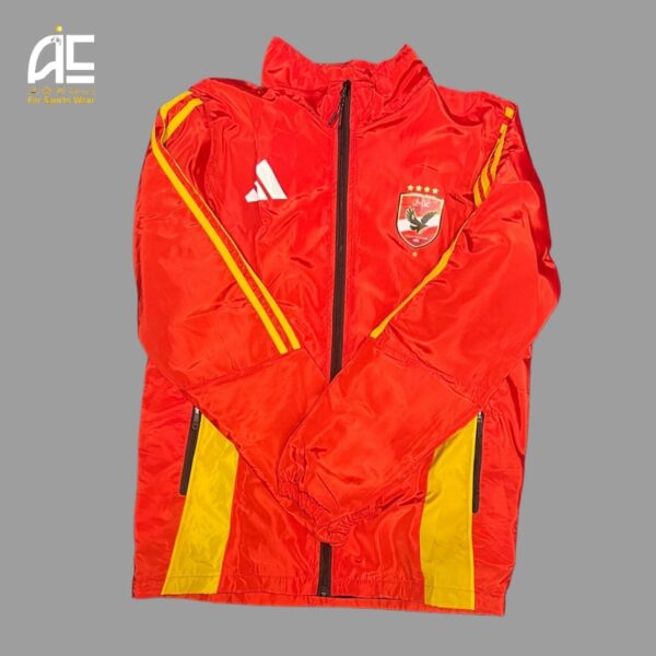 ⁦جاكيت اهلى  "احمر"⁩ - الصورة ⁦2⁩